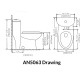 Siphonic One Piece Toilet  AN5063