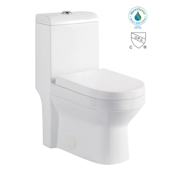 Siphonic S trap One Piece Toilet  AN5598