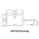 Undermount Basin AN7423