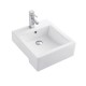 Semi-recessed basin AN6190