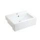 Semi-recessed basin AN7017